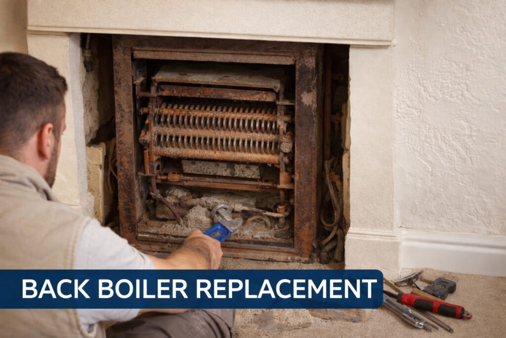 back boiler replacement bristol