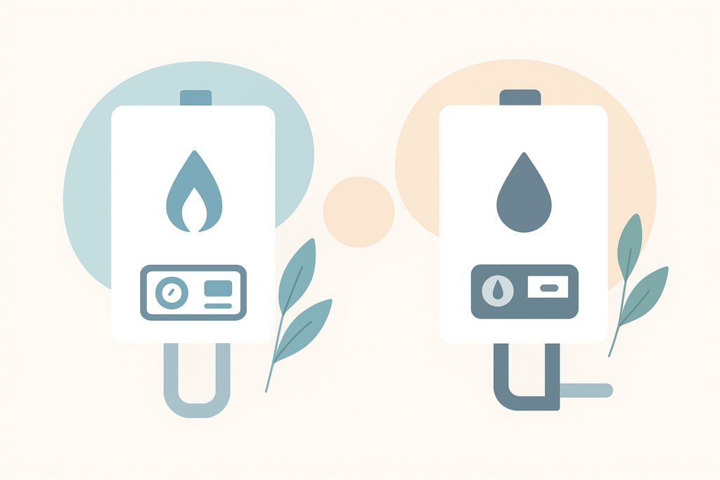 what's the difference between a gas and oil boiler service