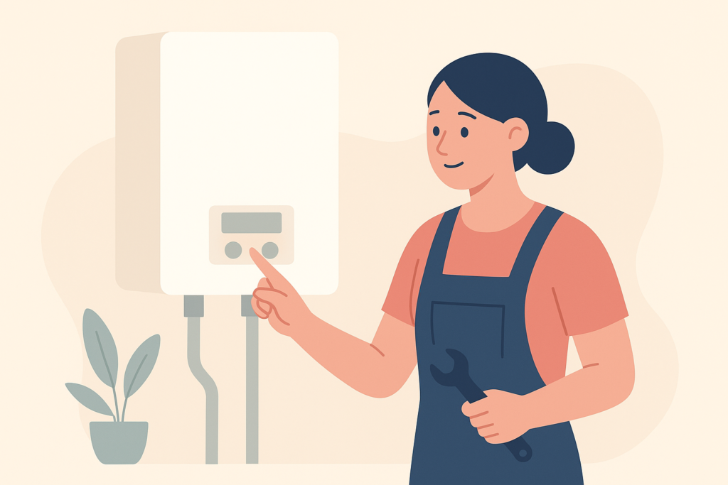 can you service your own boiler