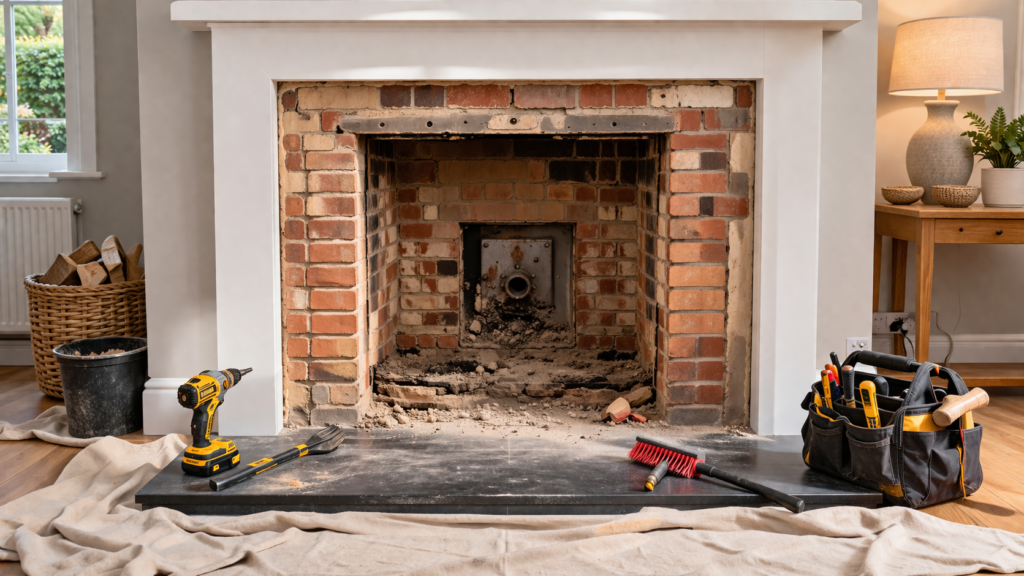 what happens when you remove your back boiler